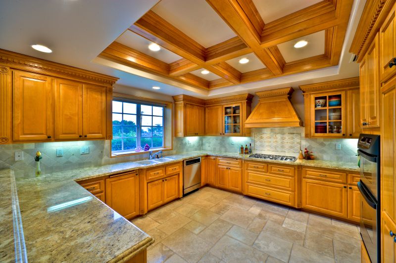 Built In Cabinetry Staining in Bloomington, IN