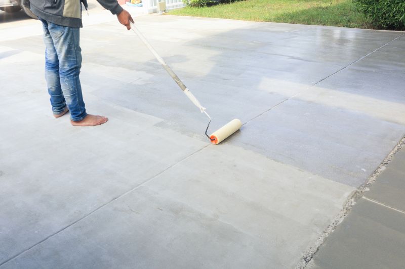 Concrete Driveway Painting
